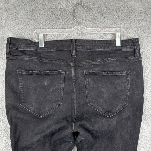 Boutique Jeans Womens Denim Stretch Black Plus Size Jean Size 16W - Picture 4 of 11